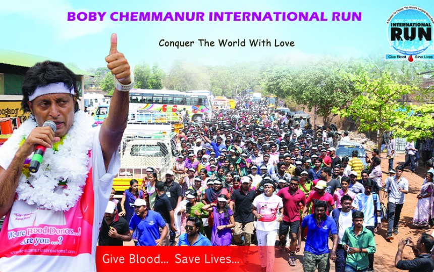 Longest Marathon (812 Km. Run) for World’s Largest Blood Bank