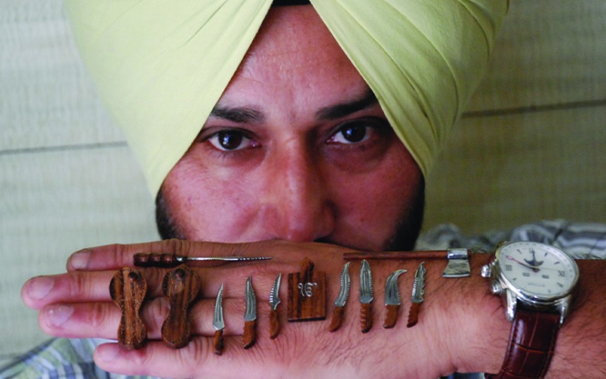 Most Miniature Sikh Shastars (weapons)