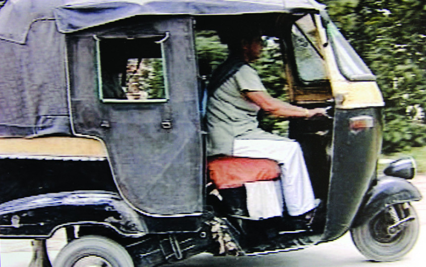 First Woman Auto Rickshaw Driver in the World