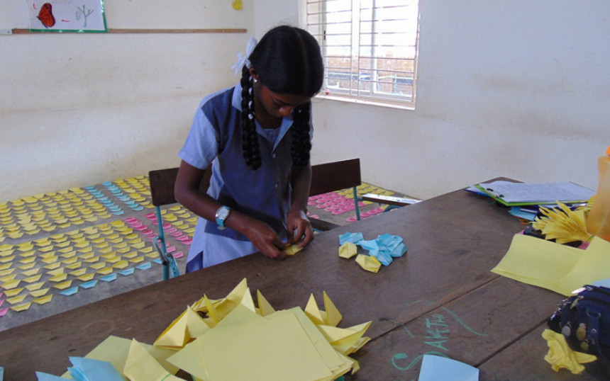 Highest Number of Origami Models made by a Minor (Female)