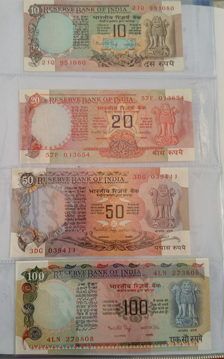 Currency Collection Signed by Most Governors